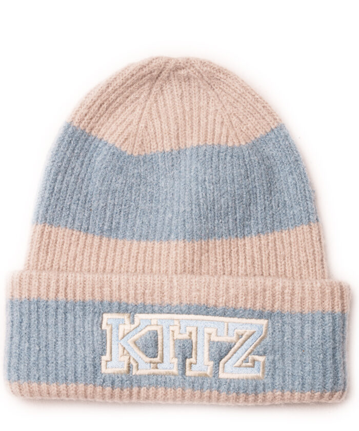 KITZ Beanie Naturalstone Dustyblue/Hellblau
